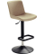Hochstuhl myDIVO, beige, Gestell schwarz, Tellerfuß