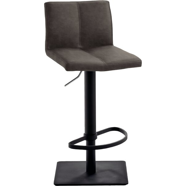 Mayer Bar-Tresenhocker 1285 Gestell schwarz gepolsterte Sitzschale schlamm 4032376109250 Mayer