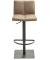 Hochstuhl myTIMO, beige / grau, ohne Armlehnen, Tellerfu&szlig; quadratisch