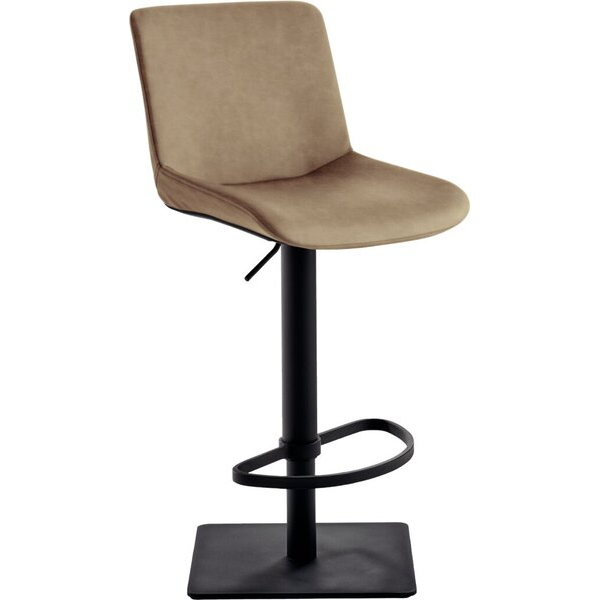 Mayer Bar-Tresenhocker 1287 Gestell schwarz gepolsterte Sitzschale beige 4032376109427 Mayer
