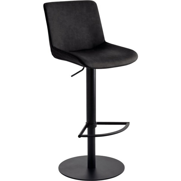 4032376109687 - Bar-Tresenhocker 1387Gestell schwarz gepolsterte Sitzschale schwarzgrau 4032376109687 Mayer