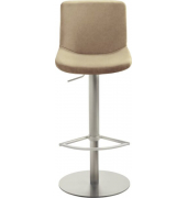 Hochstuhl myPABLO, beige / edelstahl geb&uuml;rstet, ohne Armlehnen, Tellerfu&szlig;