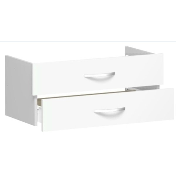 4038933408767 - Schubkasteneinsatz 1 OH weiß für Korpusbreite 80 cm Flex 4038933408767 S-381700W