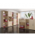 Aktenschrank Flex S-346100-W, Holz, 6 OH, 40 x 216 x 42 cm, weiß