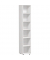 Regal Mailand S-346001-W 40x40x216 cm weiß