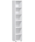 Regal Mailand S-346001-W 40x40x216 cm weiß