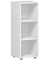 Regal 3 OH mit Standfüßen 400x400x752 weiß, Flex