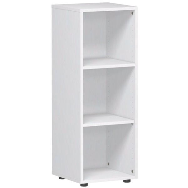 4038933477756 - Regal 3 OH mit Standfüßen 400x400x752 weiß Flex 4038933477756 S-343001W