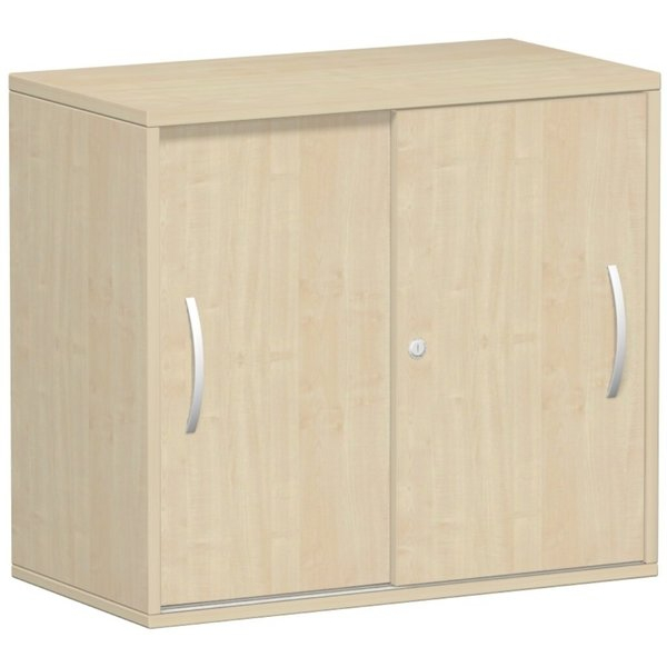 4038933478517 - Anstell-Schiebetürenschrank 2 OH mit Standfüßen Ahorn Flex 4038933478517 Geramöbel