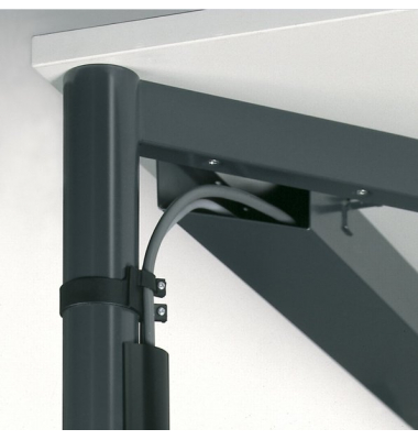 Kabelkanal 140 x 7,5 x 14 cm (B x H x T) horizontal Metall silber