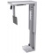 CPU-Halter f. Flex 78-220x122x307-532 silber, Montage unter der Tischplatte