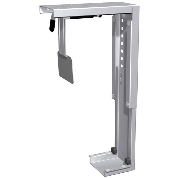 4038933521831 - CPU-Halter f Flex 78-220x122x307-532 silber Montage unter der Tischplatte 4038933521831 Geramöbel 4038933521831 - CPU-Halter f Flex 78-220x122x307-532 silber Montage unter der Tischplatte 4038933521831 Geramöbel