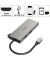 USB-C-Hub, Multiport, 6 Ports 2x USB-A, USB-C, HDMI, SD, microSD