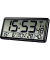 Funkwanduhr Jumbo 00186352 digital schwarz