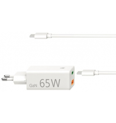 Universal-USB-C-Notebook Netzteil, GaN, Power Delivery, 5-20V/65W