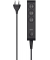 USB-Ladestation Ladekabel mit Adapter schwarz, 34 Watt
