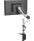 Monitor-Halterung GS130TK EL0002 weiß, schwarz, silber für 1 Monitor, Tischklemme
