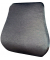 Lendenstützkissen mit Luftkissen und Feststellbändern, Memory Foam,