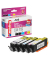 Druckerpatrone EDD-625 18-625 (kompatibel zu Canon PGI-580XXL BK, CLI-581XXL BK/C/M/Y), 2x schwarz/cyan/magenta/gelb, ca. 690 Se