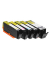 Druckerpatrone 18-625 kompatibel zu Canon PGI-580XXL BK, CLI-581XXL BK/C/M/Y, Multipack, 2x schwarz, cyan, magenta, gelb