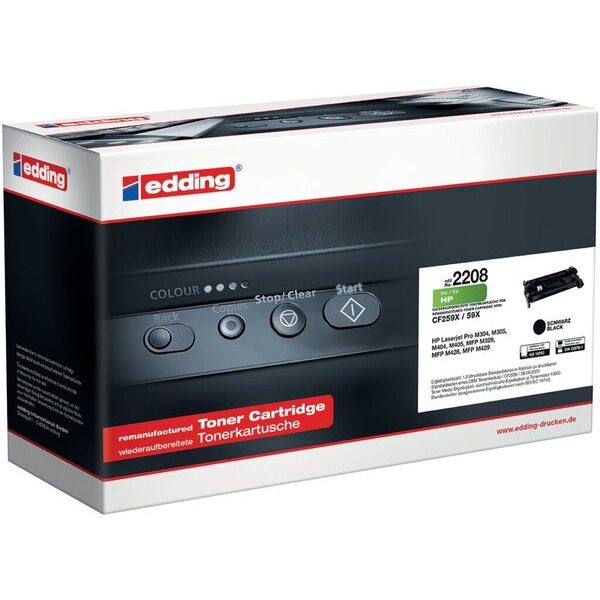 4057305054531 - Toner EDD-2208 18-2208 (kompatibel zu HP 59X) schwarz ca 10000 Seiten 4057305054531 Edding