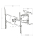 Wandhalterung BrackIT XL HD 46-86" neig- u. schwenkbar Auszug:60-500mm