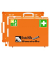 Erste-Hilfe-Koffer Baustelle orange 40x30x15cm DIN13157