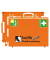 Erste-Hilfe-Koffer Stahlbau orange 400x300x150 DIN13157