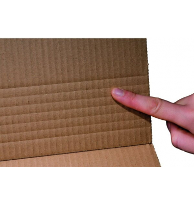 Buchverpackung Universalverpackung 211102520 braun, für A3, innen 420x310x90mm, Pappe