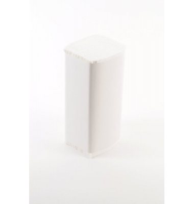 Falthandt&uuml;cher ST-77058, 25x21cm, 2-lagig, Zickzack (V-Falz), wei&szlig;, Tissue