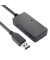 USB-3.1-Kabel, Aktiv, Verlängerung, Gen 1, mit Hub, schwarz, 5 m, 5Gbps