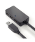 USB-3.1-Kabel, Aktiv, Verlängerung, Gen 1, mit Hub, schwarz, 5 m, 5Gbps
