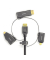 Adapterring, miniDP/DP/USB-C - HDMI-A Auflösung 4K UltraHD 60Hz, Ring