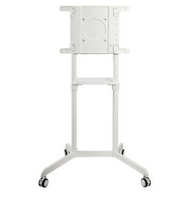 PureMounts® TV Standfuß, mobil, Display 37-80", weiß, Höhe 1595 mm,
