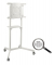 PureMounts® TV Standfuß, mobil, Display 37-80", weiß, Höhe 1595 mm,