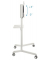 PureMounts® TV Standfuß, mobil, Display 37-80", weiß, Höhe 1595 mm,