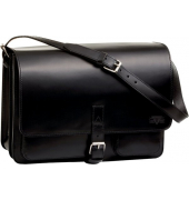 Umhängetasche SCOTTY Leder schwarz 28072601