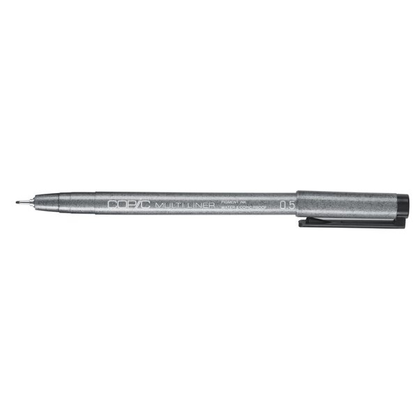 Copic Marker Copic Multiliner, schwarz Strichstärke 0,5mm 4511338040416 HOLTZ OFFICE SUPPORT 2207504 12 Stück
