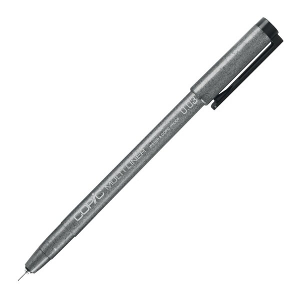 4511338041024 - Marker Multiliner schwarz Strichstärke 003mm 4511338041024 HOLTZ OFFICE SUPPORT 2207500 12 Stück