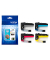 Druckerpatrone LC424VAL (LC-424VAL), schwarz/cyan/magenta/gelb, ca. 4x 750 Seiten
