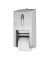 Doppelrollenspender für Midi Toilettenpapier, Edelstahl, T7 System