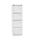 Hängeschrank Light, 1-bahnig, m. Griffleiste, 4 Hängezüge A4