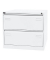 H&auml;ngeregistraturschrank BLYCDF2696 Bisley light, verkehrsweiss, 2 Schubladen, 2-bahnig