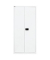 Putzmittelschrank Universal weiß/weiß