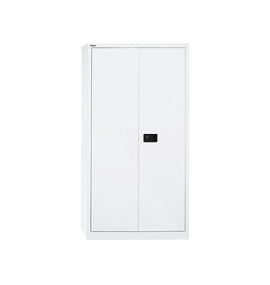 Stahlschrank Universal E722A03696, abschlie&szlig;bar, 4 OH, verkehrswei&szlig;, 91,4x180,6x40cm (BxHxT)