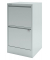 H&auml;ngeregistraturschrank HF2645 Home Filer, lichtgrau, 2 Schubladen, 1-bahnig