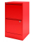 H&auml;ngeregistraturschrank HF2670 Home Filer, kardinalrot, 2 Schubladen, 1-bahnig