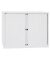 Aktenschrank EuroTambour ET412102SPWW696, abschlie&szlig;bar, 2 OH, verkehrswei&szlig;, 120x103x43cm (BxHxT)