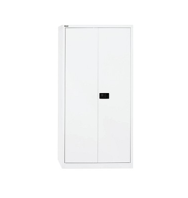 Stahlschrank Universal E782A04696, abschlie&szlig;bar, 5 OH, verkehrswei&szlig;, 91,4x195x40cm (BxHxT)