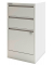 Home Hängeregistraturschrank weiß 3 Schubladen